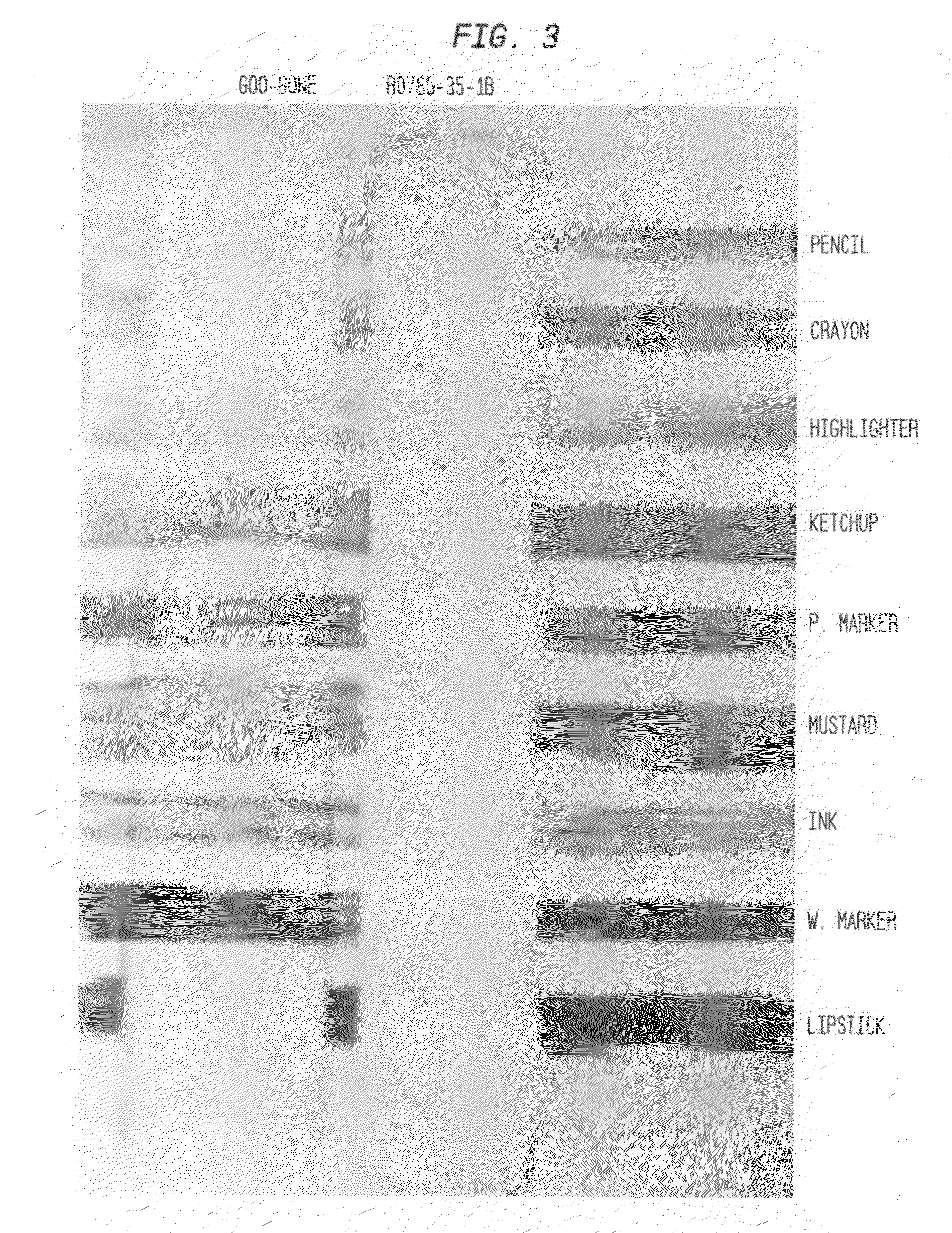 Ink cleaning composition and methods for use