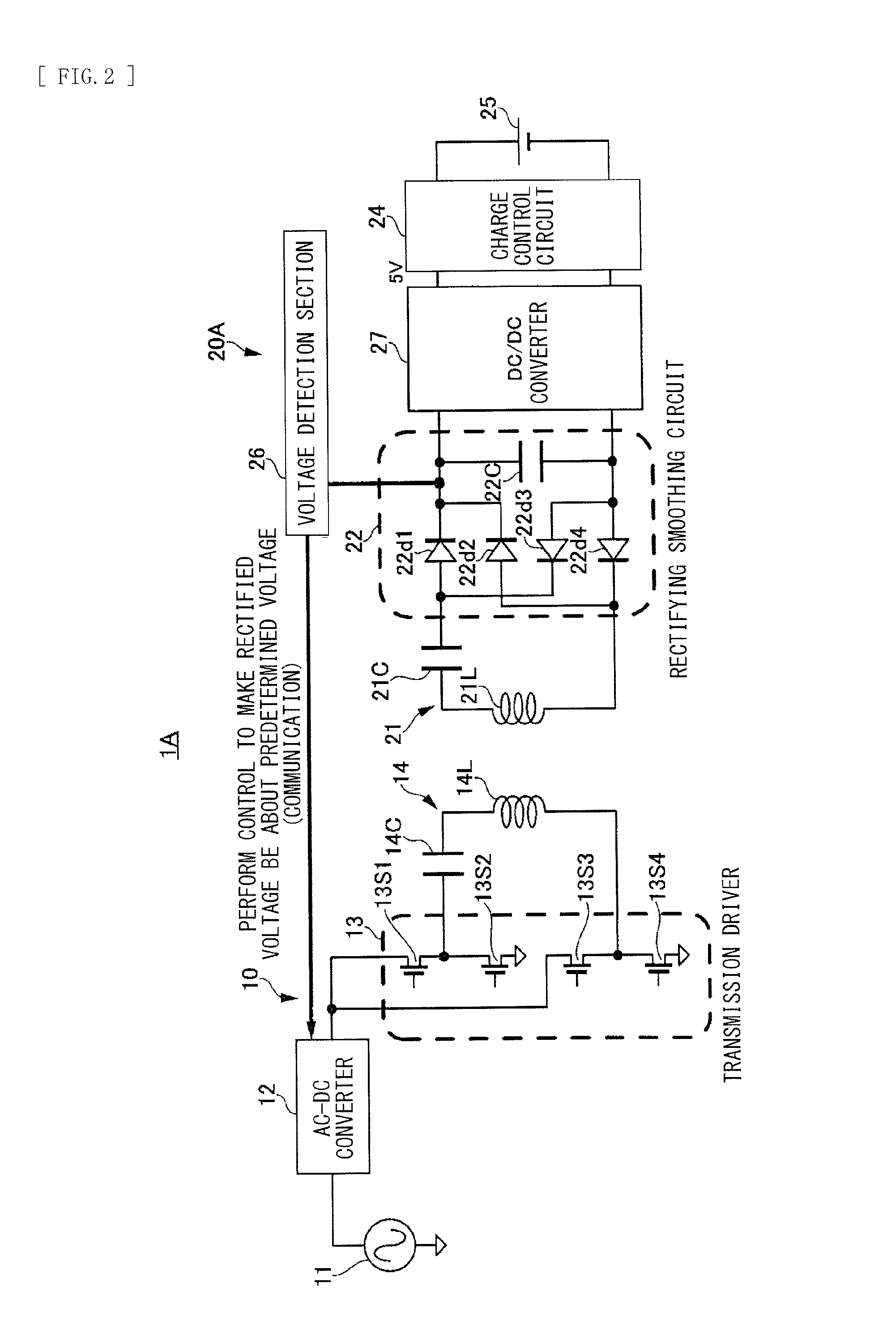 Power receiver, non-contact power transmission system, and method of controlling received-power voltage