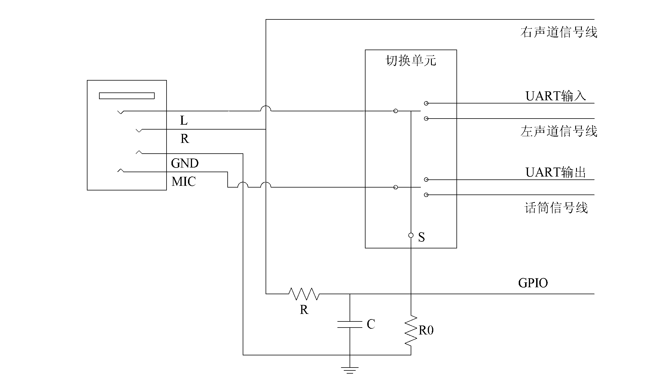 Connecting line, control method, control circuit and electronic equipment