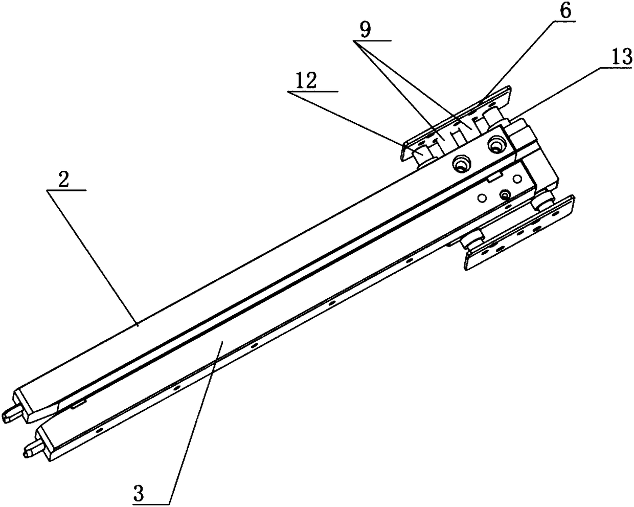 Polygon coiling needle for lithium coiling machine