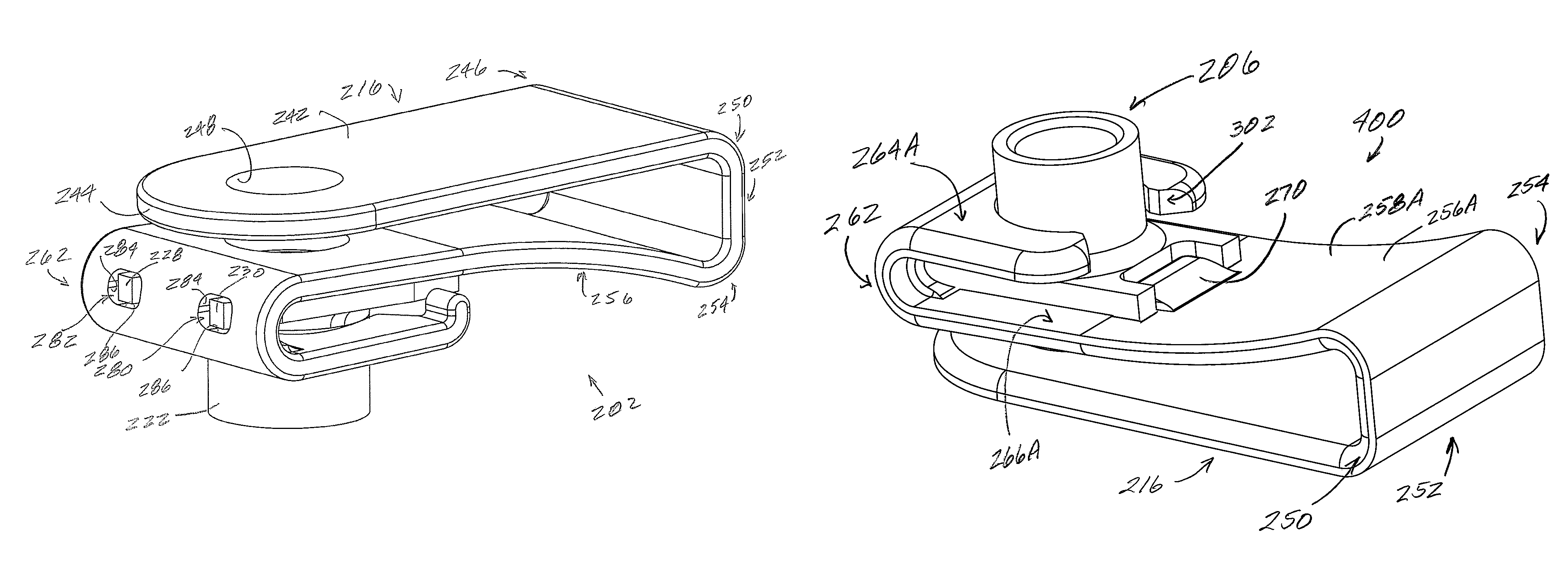 Apparatus and methods for fastening a panel or other components