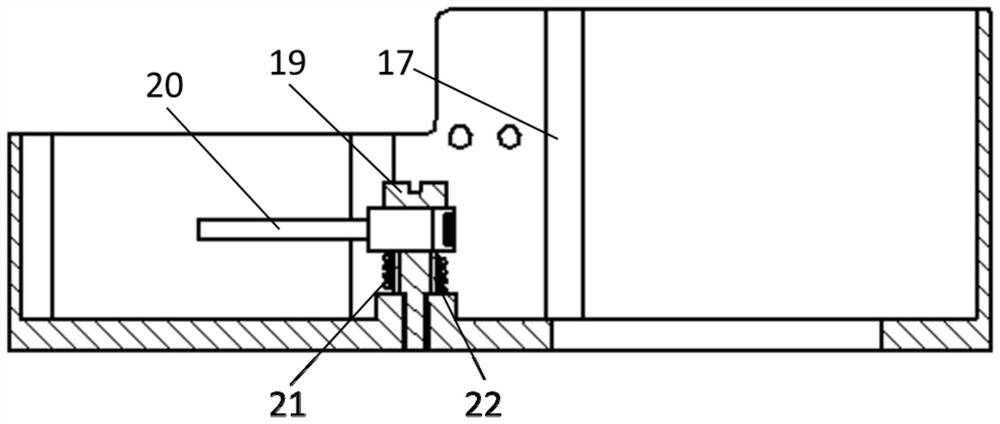 Large-force-reduction-ratio low-impact releasing mechanism for linear low-impact separation device