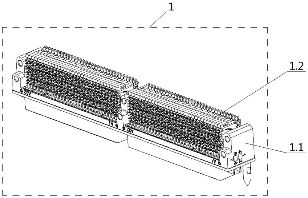 A reinforced ultra-high-speed, high-density, and high-reliability connector