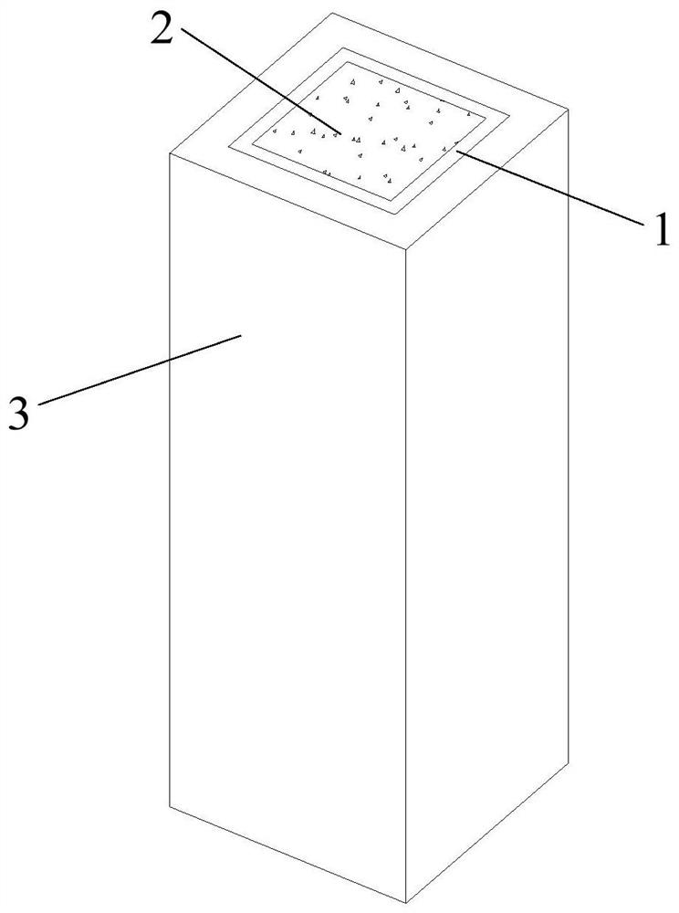 A construction device and method for maintaining ultra-high performance concrete filled steel pipe columns at room temperature
