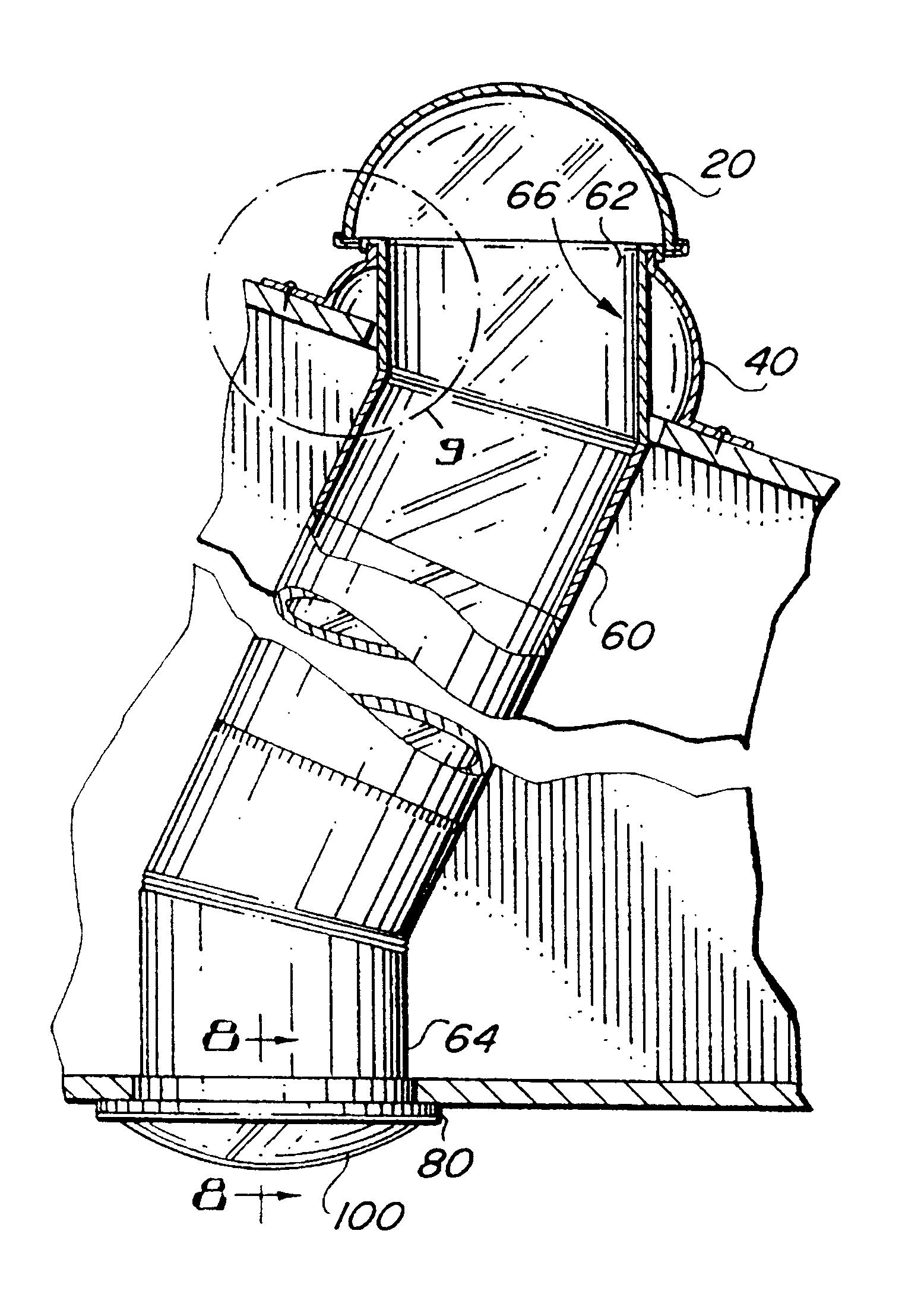 Method and apparatus for a tubular skylight system