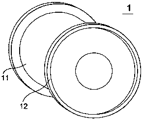 Cable roller coiling device