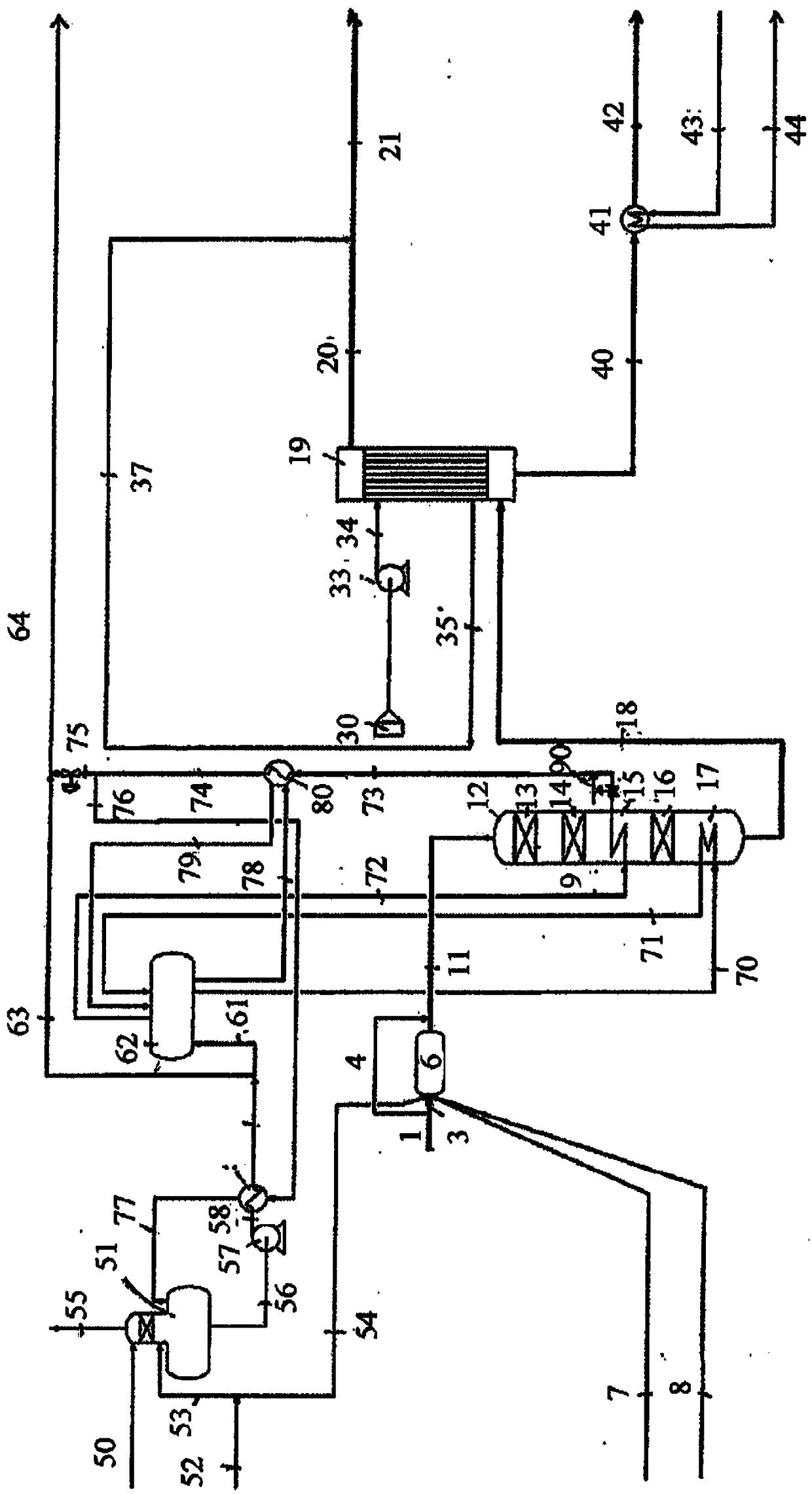 A method for inter-bed cooling in wet gas sulfuric acid plants