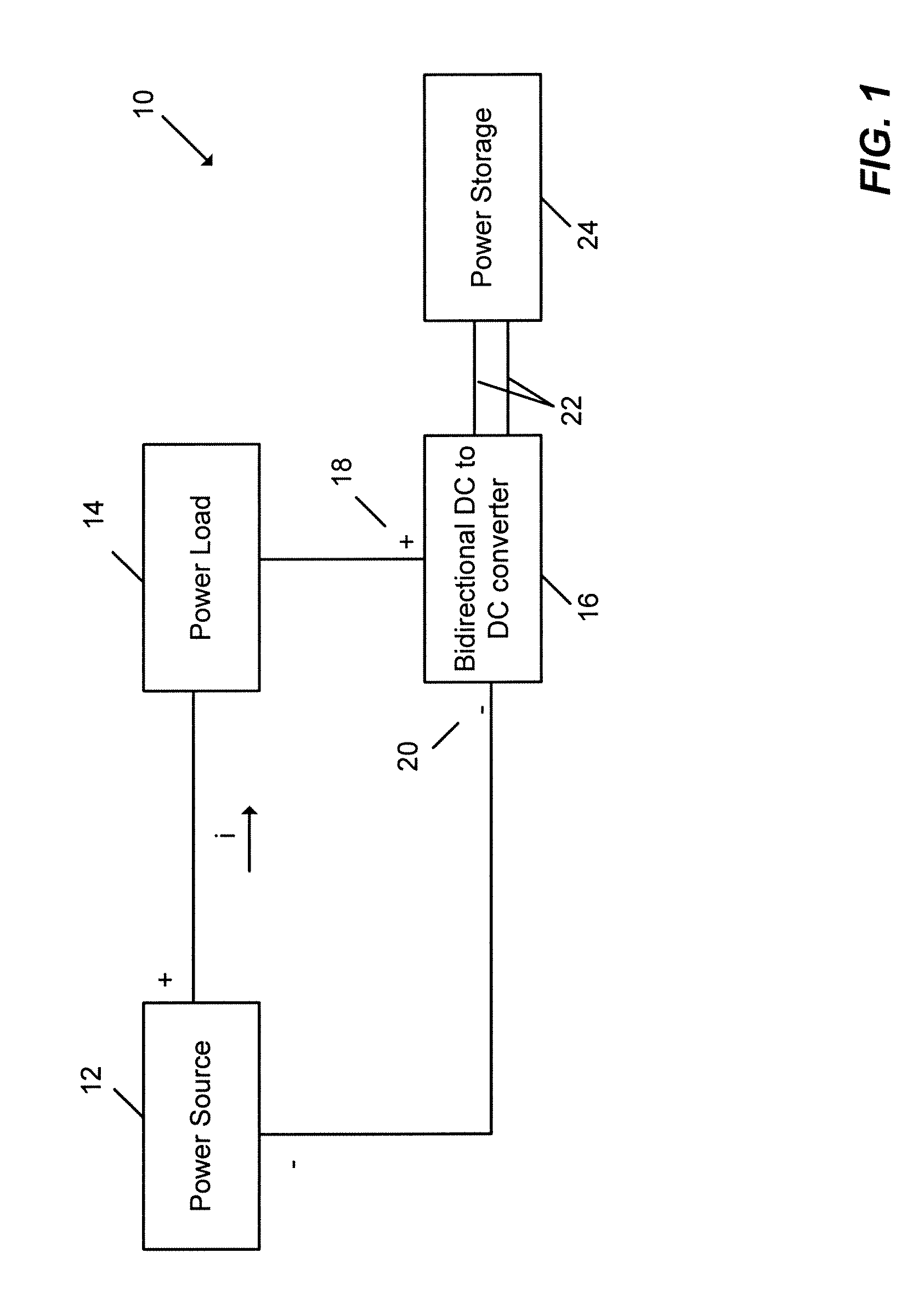 Bidirectional DC to DC Converter for Power Storage Control in a Power Scavenging Application