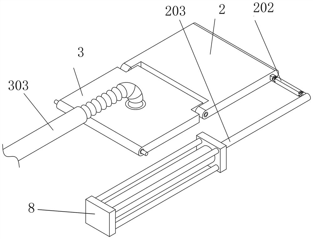 Constructional engineering gravel crushing device and construction method thereof