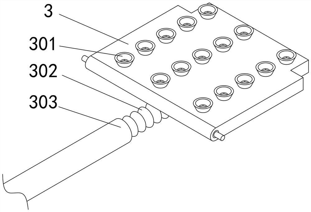 Constructional engineering gravel crushing device and construction method thereof