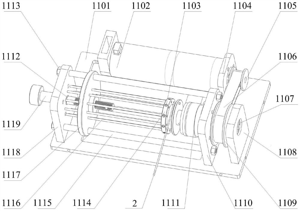 Active energy storage type ankle joint walking aid