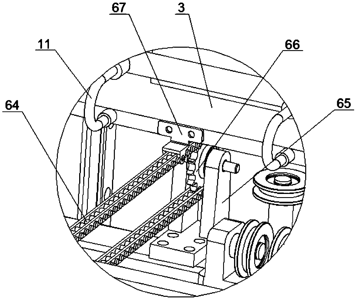 Paper stacking machine