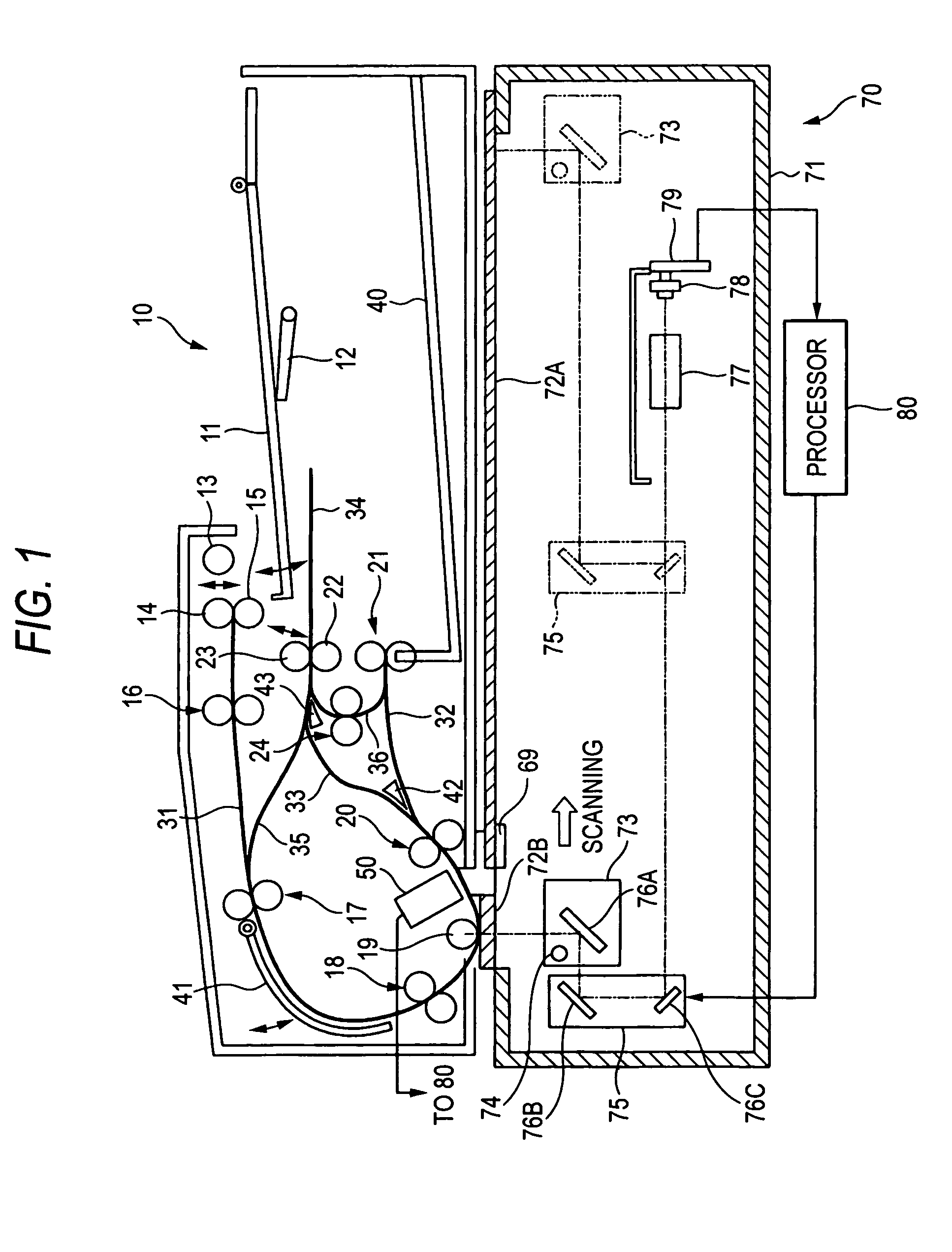 Image reading apparatus and image reading module