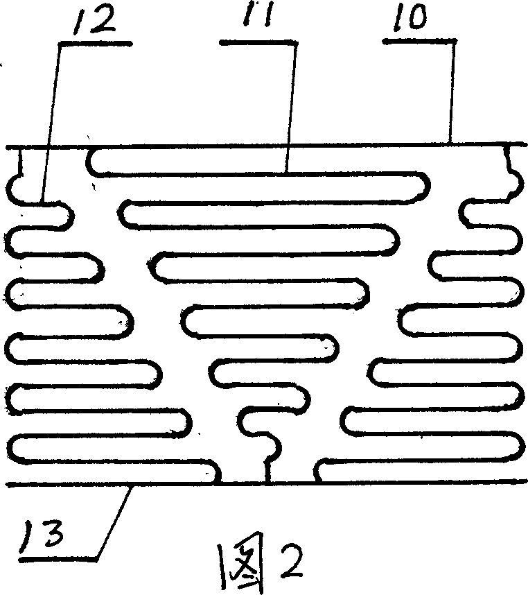 Multi-cavity conjoined chamber unaerated elastic burst-proof tyre