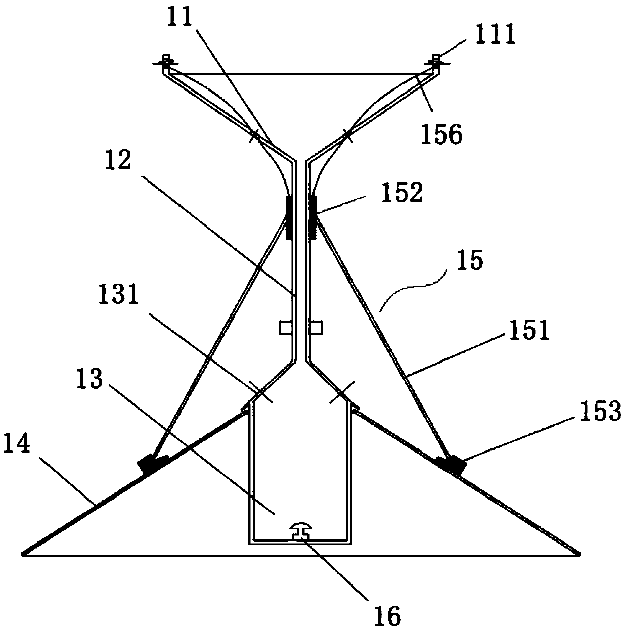 Flow guiding device, refueling component and refueling method