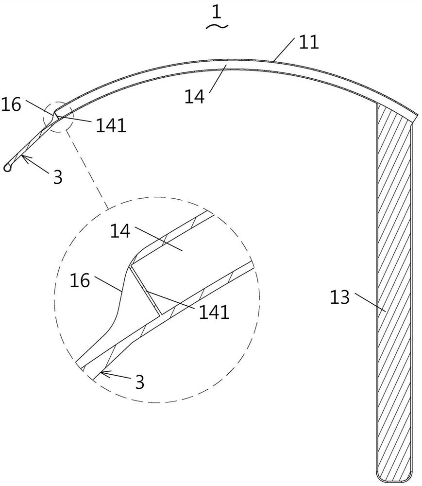 Intubation device capable of being used for difficult airway independently or in cooperation with fiber bronchoscope