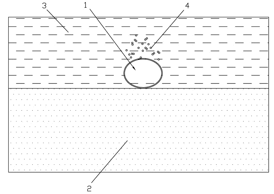 Foamed ball for producing foam slag in process of stainless steel smelting by an electric arc furnace and a manufacture method thereof