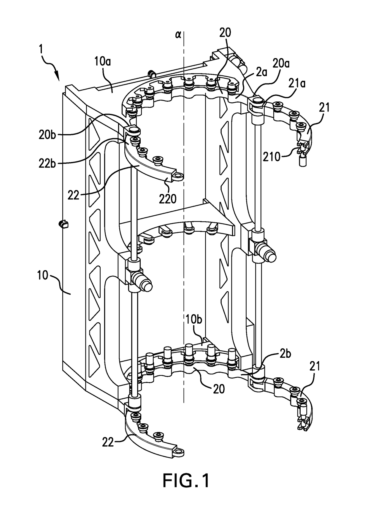 Device for handling artifacts