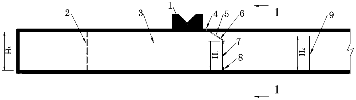 An experimental device for simulating the impact of an upstream dam failure on a downstream dam