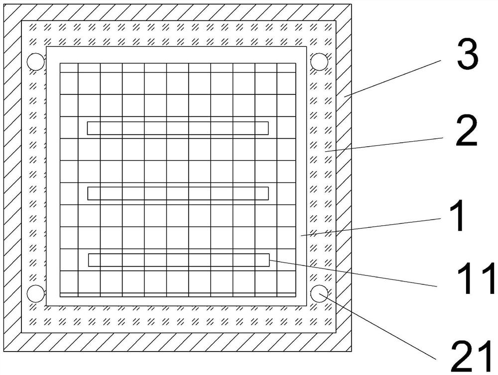 Knotless screen printing plate based on positioning marks and manufacturing process of kotless screen printing plate