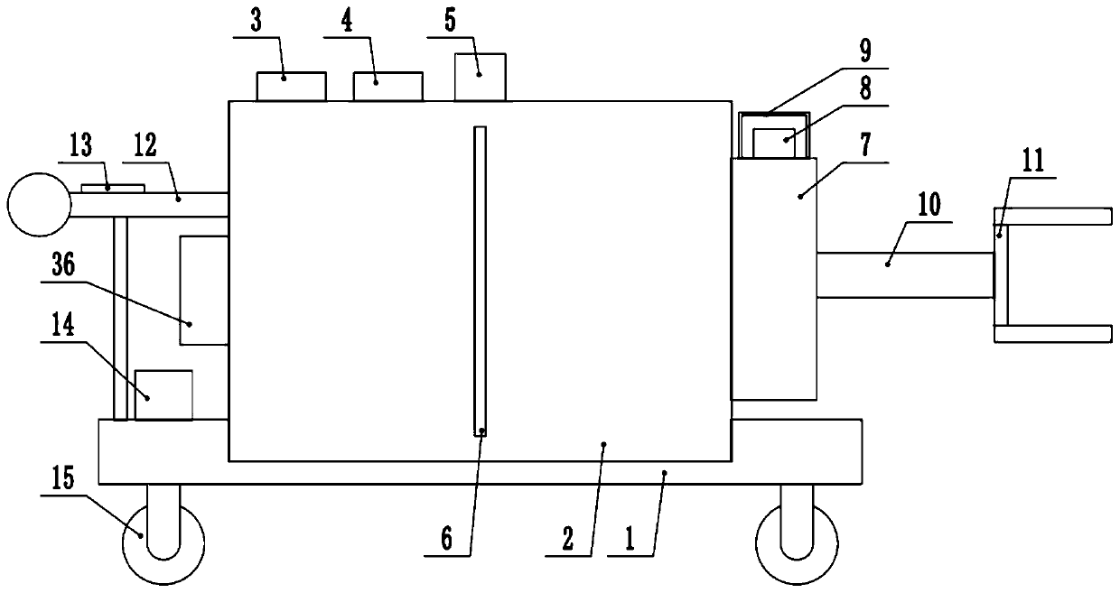 Omnibearing watering device for navel orange planting