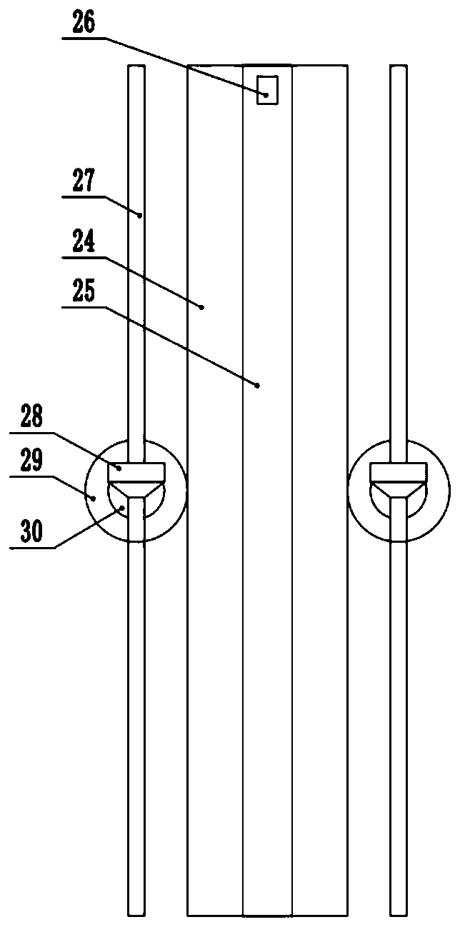 Omnibearing watering device for navel orange planting