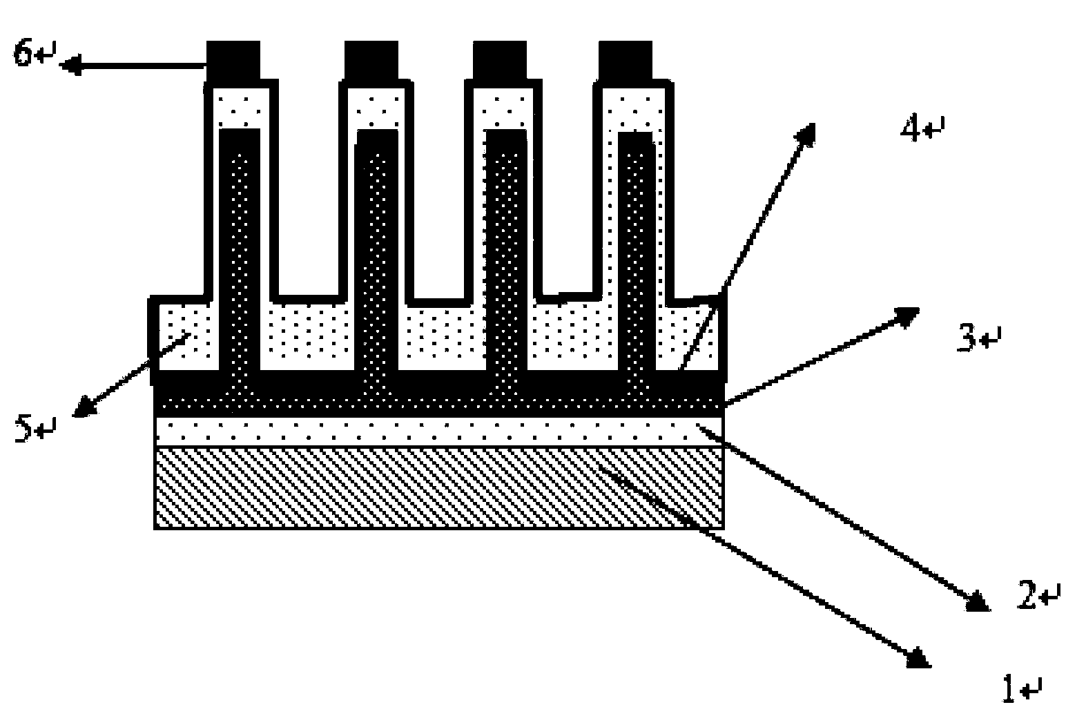 Nanometer structure copper zinc tin sulfide (CZTS) film photovoltaic cell and preparation method of nanometer structure CZTS film photovoltaic cell