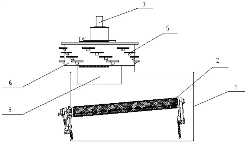 A device for double ear picking and stem and leaf impurity removal for fresh corn with two ears