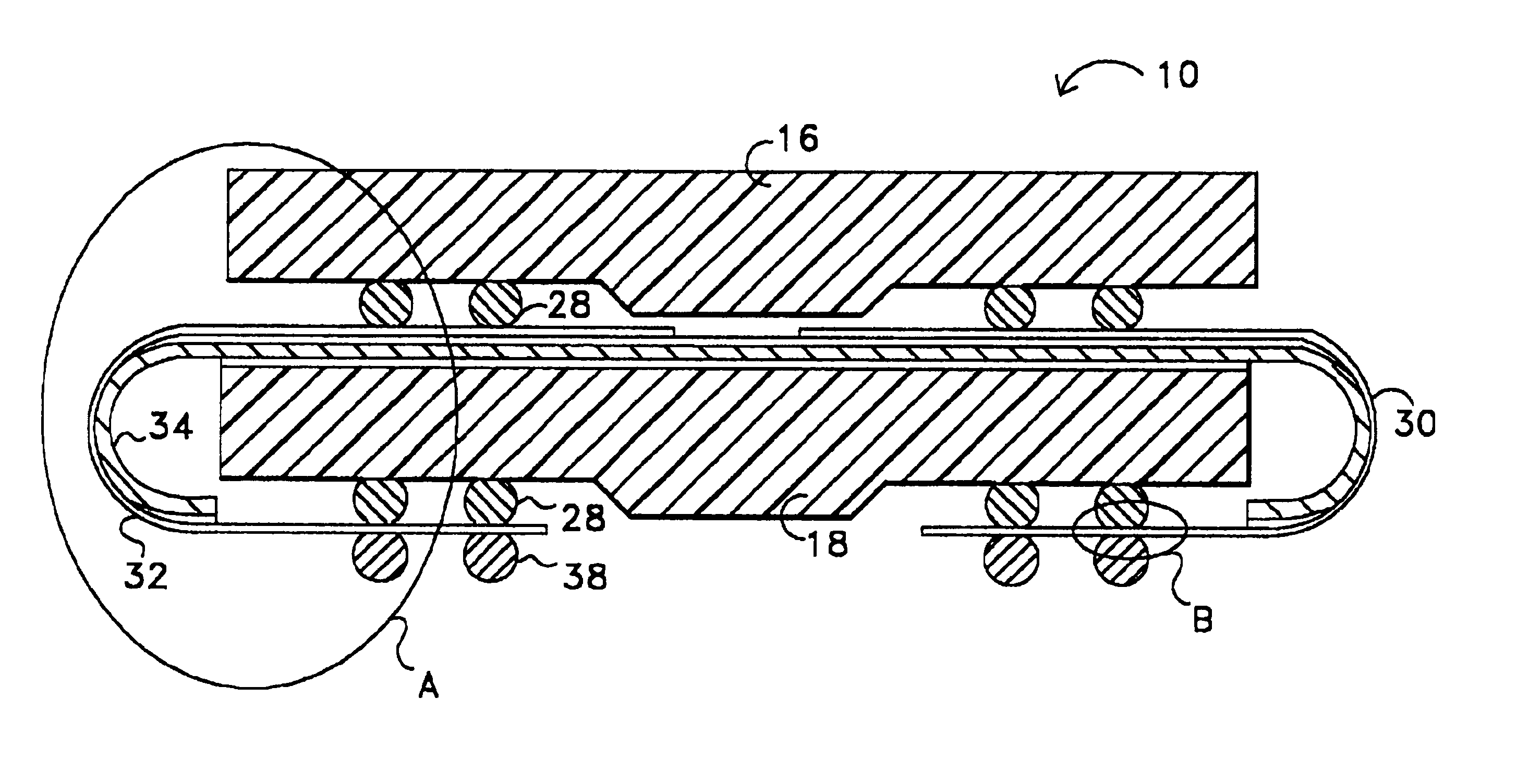 Memory expansion and chip scale stacking system and method