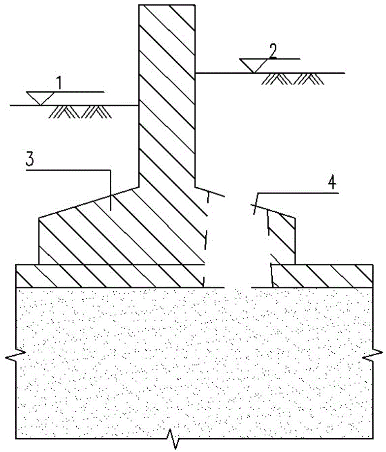 Deviation rectifying method for building