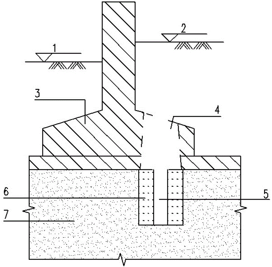 Deviation rectifying method for building