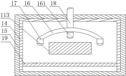 Extrusion forming machine for aluminum profile of heat-insulation in-swinging casement window
