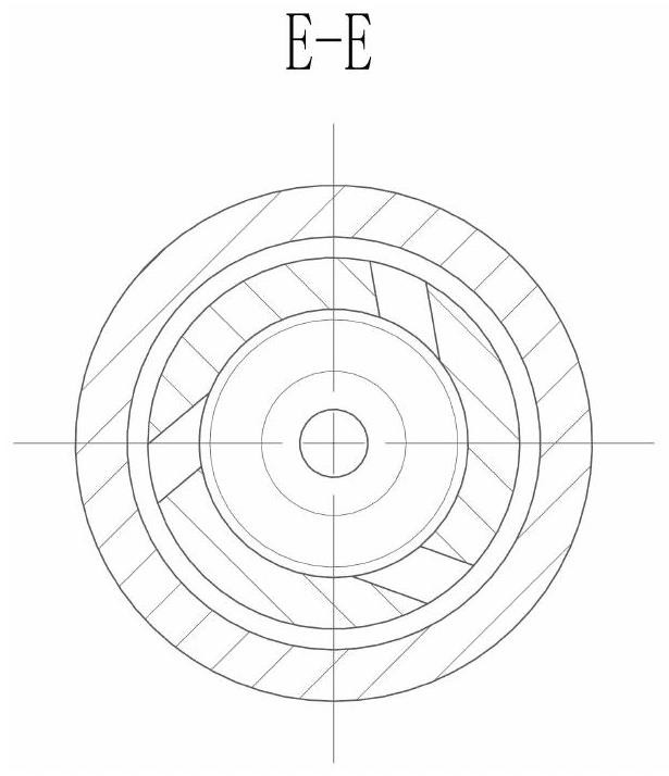 Integrated pressure rotational flow atomizing nozzle of gas turbine and combustor with nozzle