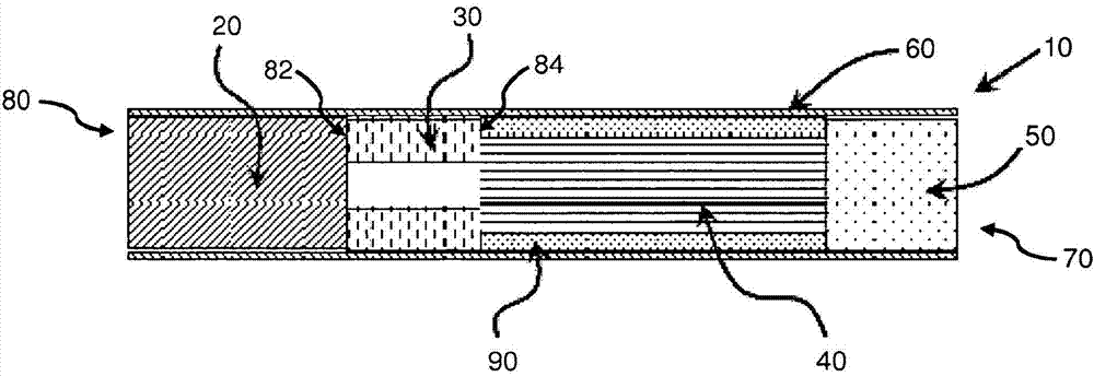 Smoking article for use with an internal heating element