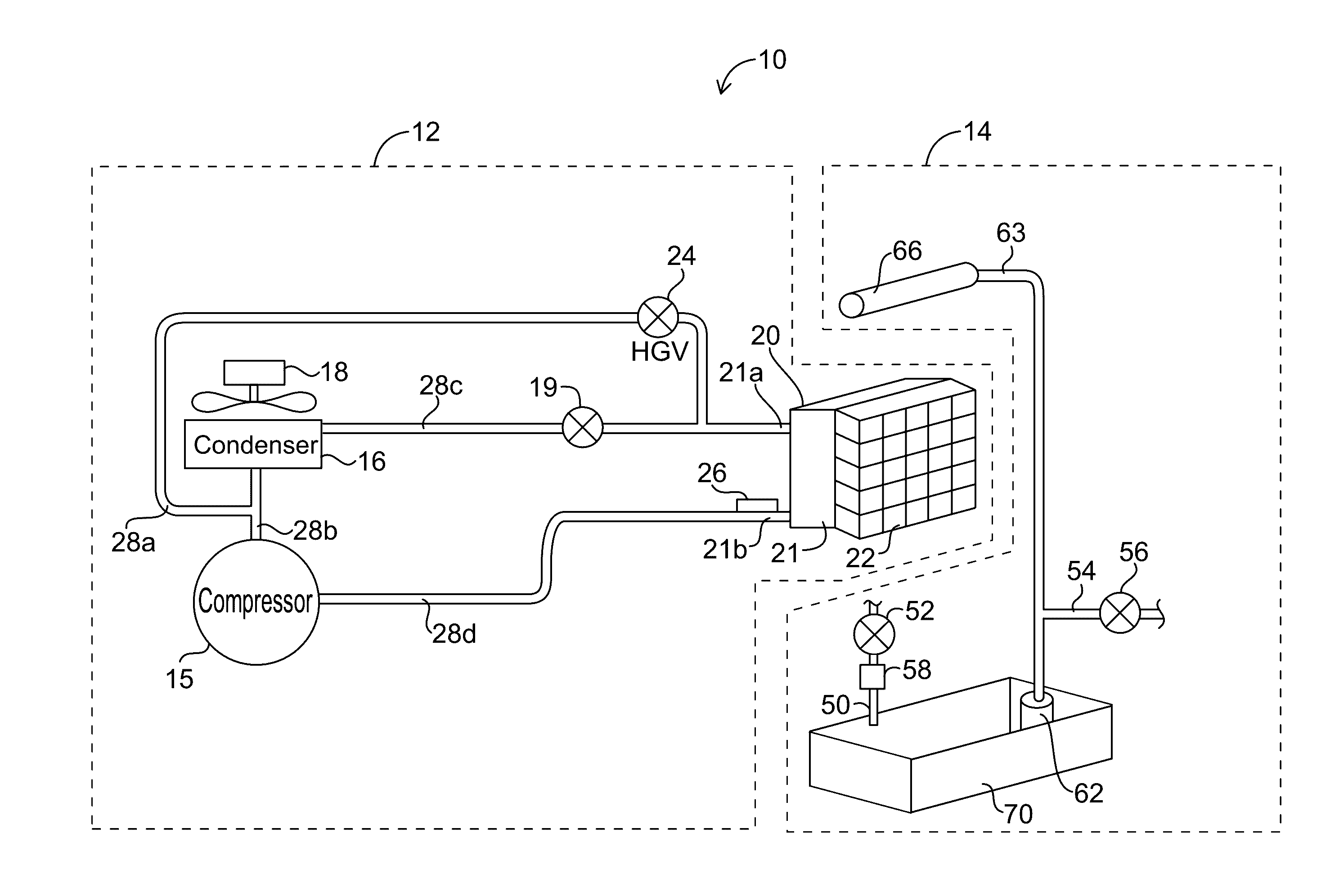 Ice maker with push notification to indicate when maintenance is required