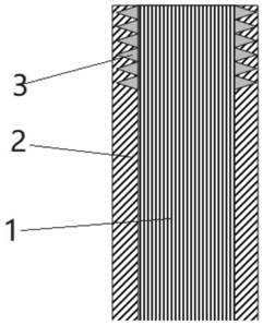 Thermoplastic composite material bolt and preparation method and application thereof