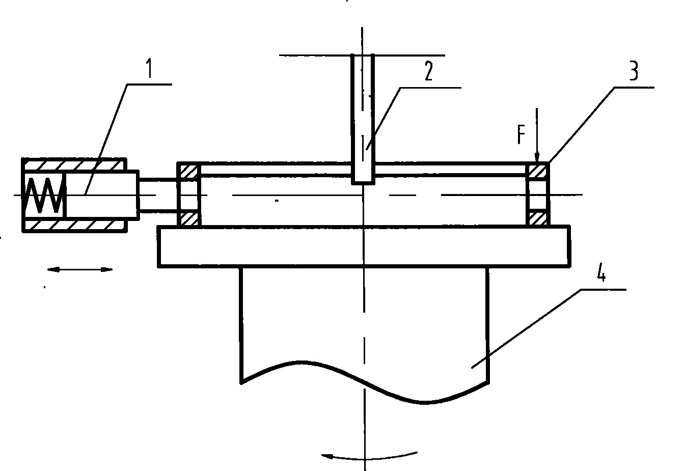 Design proposal for grinding copper holder locking notch and clamping device