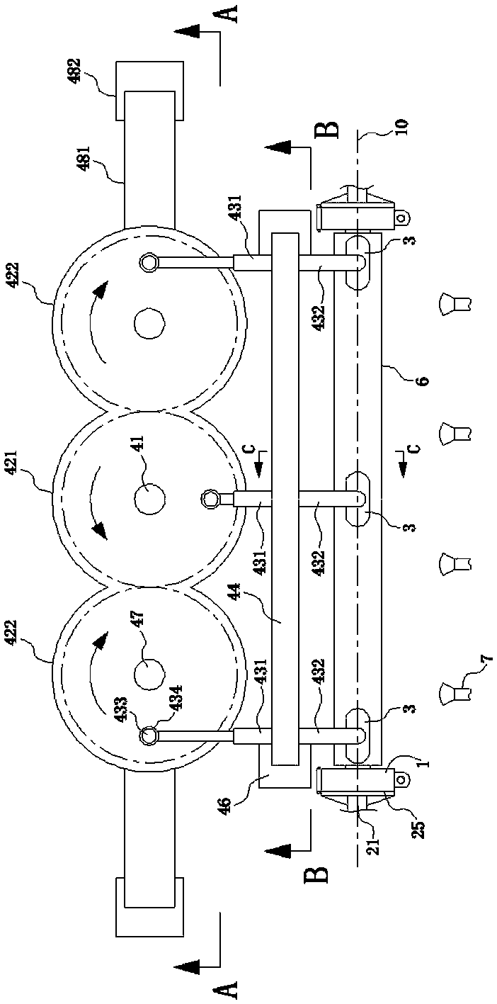 Rubber roller cleaning device for printing equipment