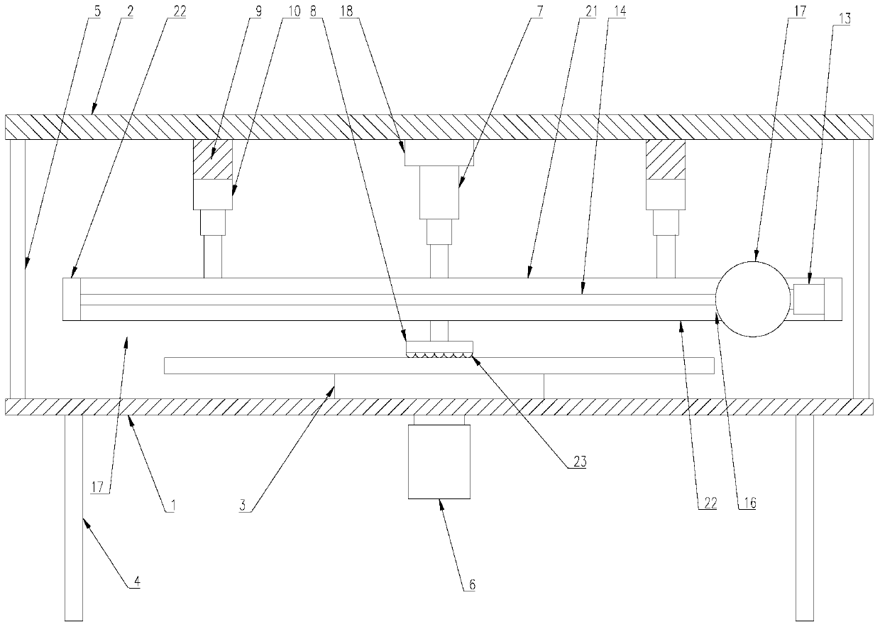 Wooden door plate cutting device