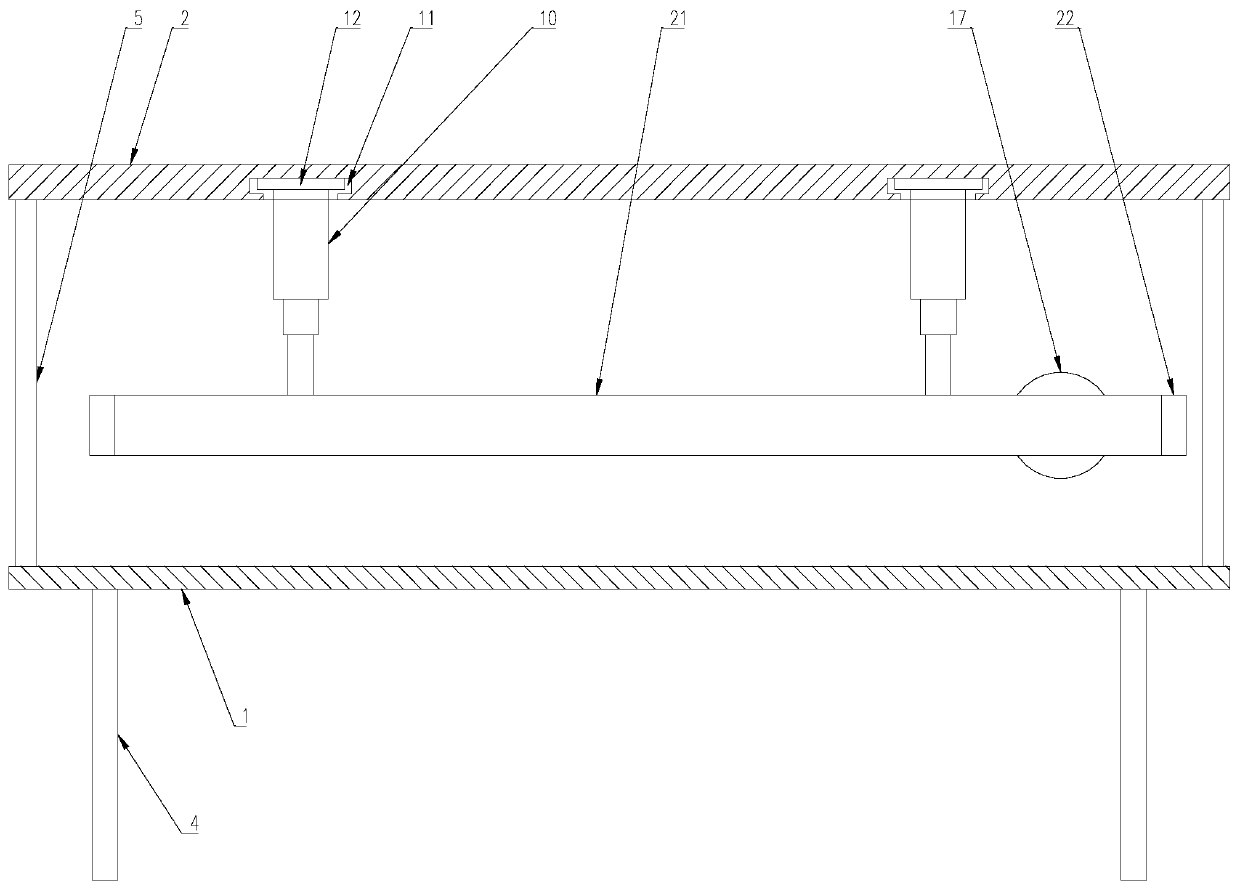 Wooden door plate cutting device