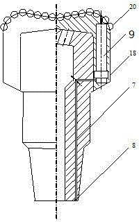 Microwave-assisted rock breaking drill bit, electricity conductive drill rod and microwave-assisted rock breaking device