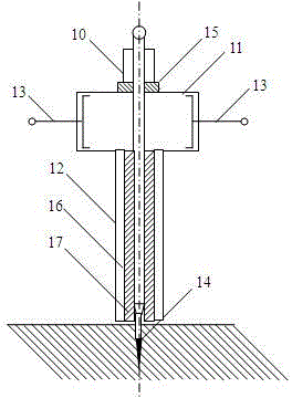 Microwave-assisted rock breaking drill bit, electricity conductive drill rod and microwave-assisted rock breaking device