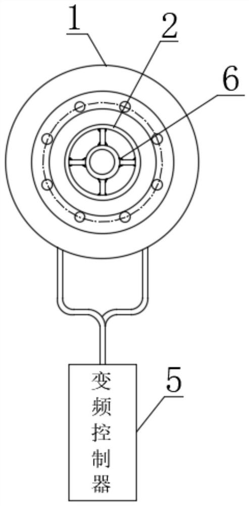 Electromagnetic heating device suitable for high-temperature and high-pressure working condition environment and using method of electromagnetic heating device