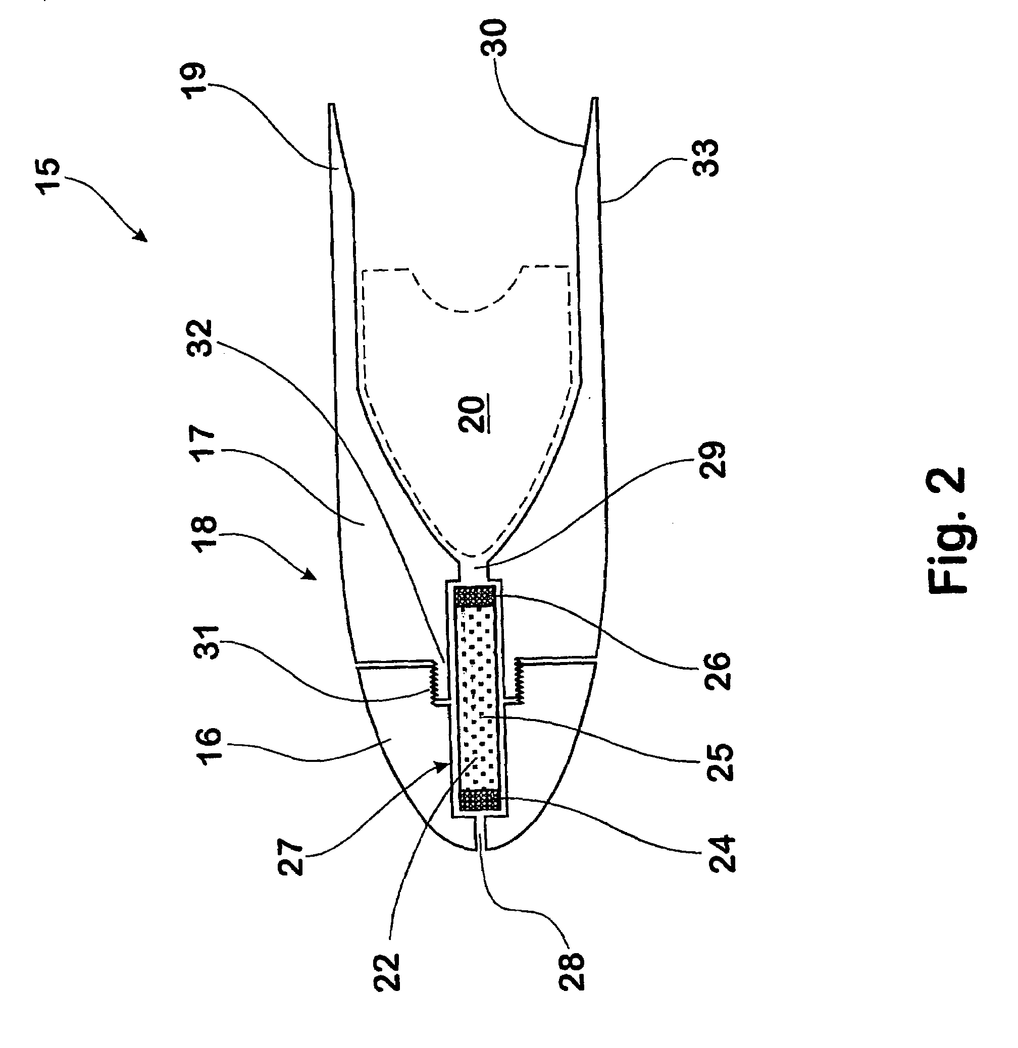 Ignition arrangement for stacked projectiles