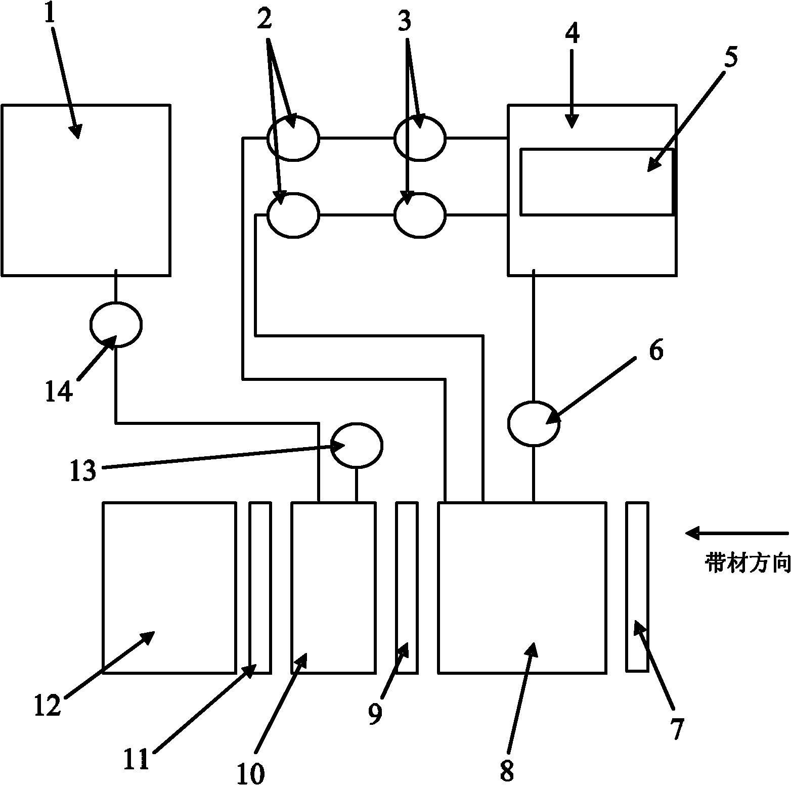 Withdrawal and straightening unit line cleaning system