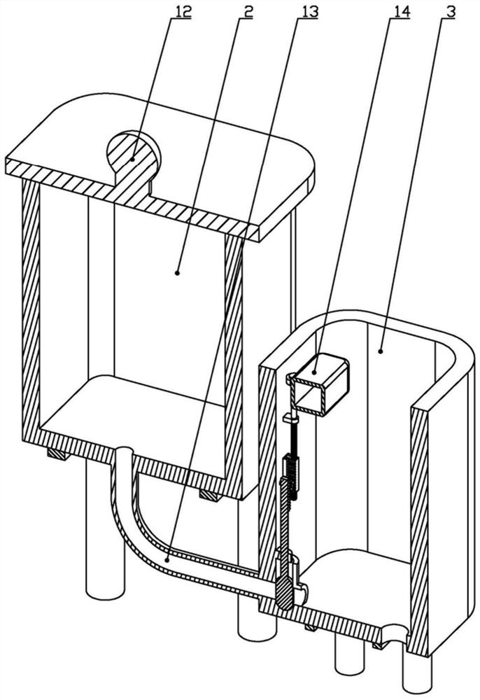 A kind of pharmaceutical spray preparation liquid mixing device