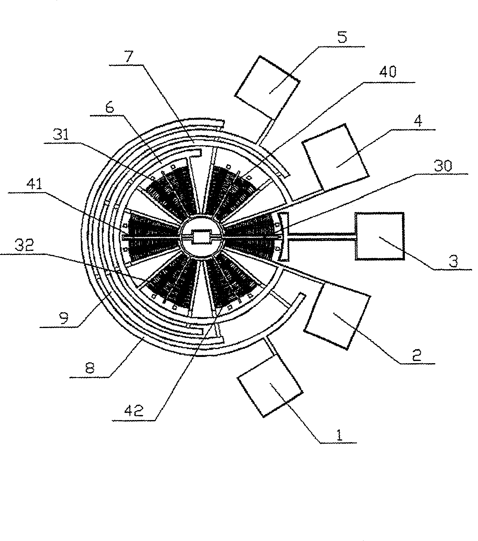 Microstructure bidirection bending pulling fatigue experimental device