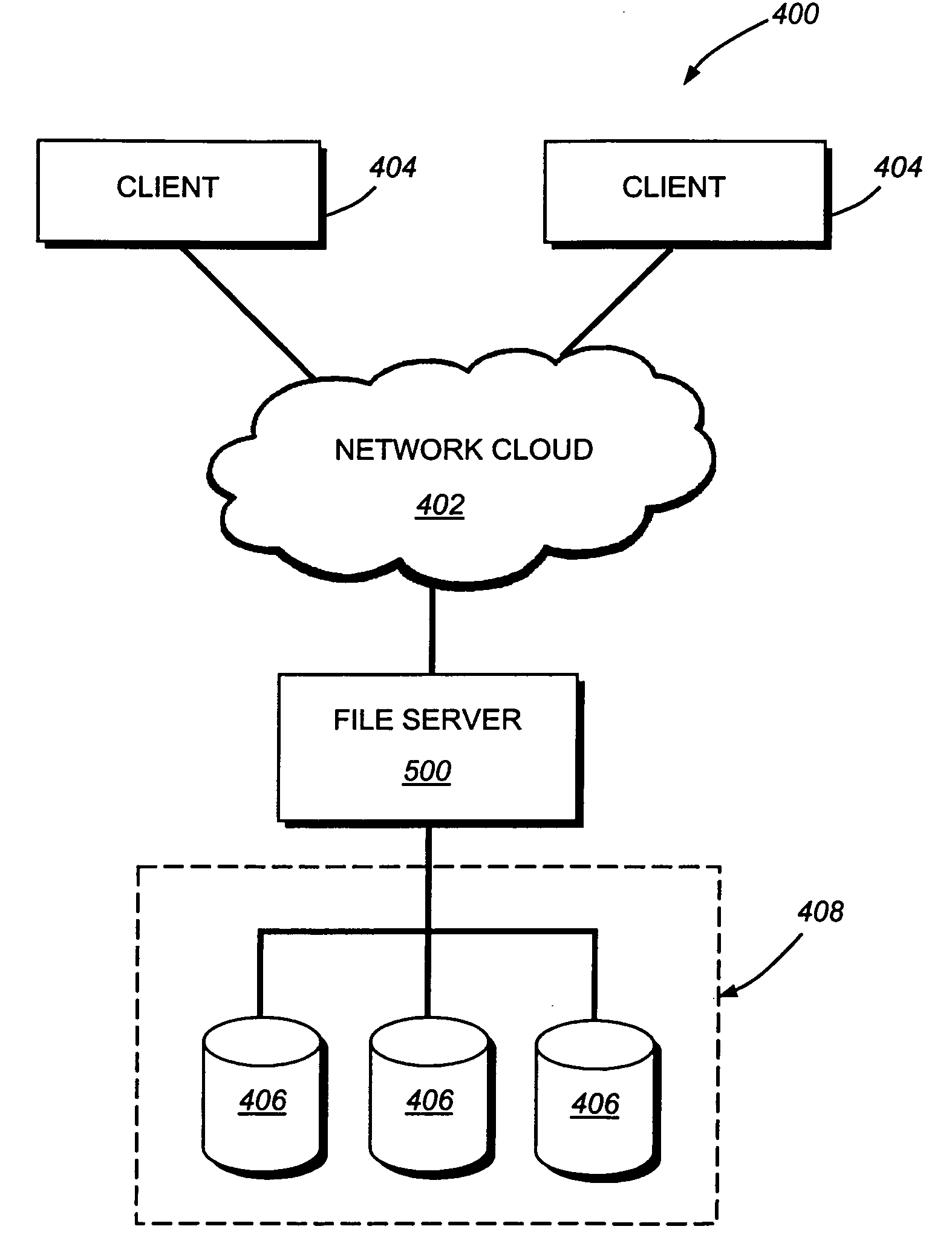 System and method for restoring a single file from a snapshot