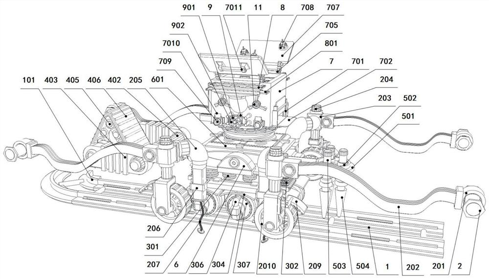 Explosion-proof conveying carrier