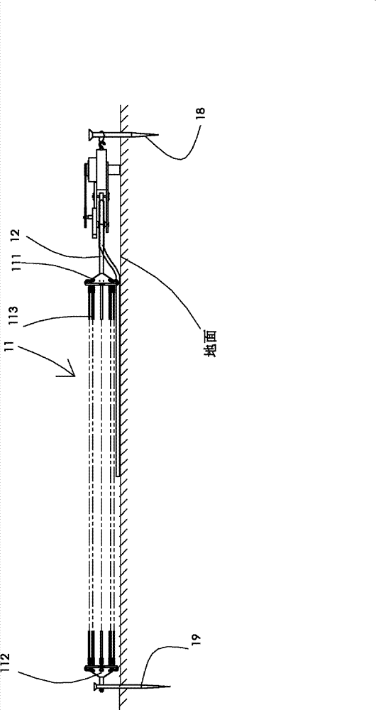 Automatic clutch elastic driving device for supplementing energy to flywheel battery